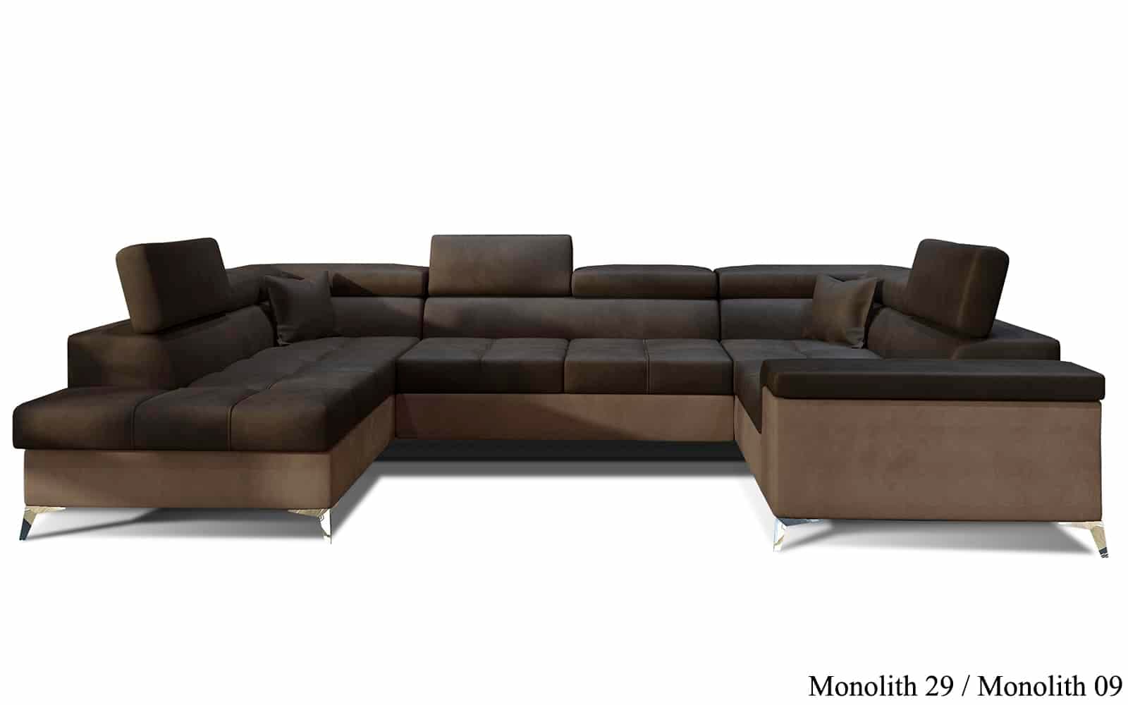 Colțar Formă U, Extensibil Tango, 350x202cm, Personalizabil din lemn masiv