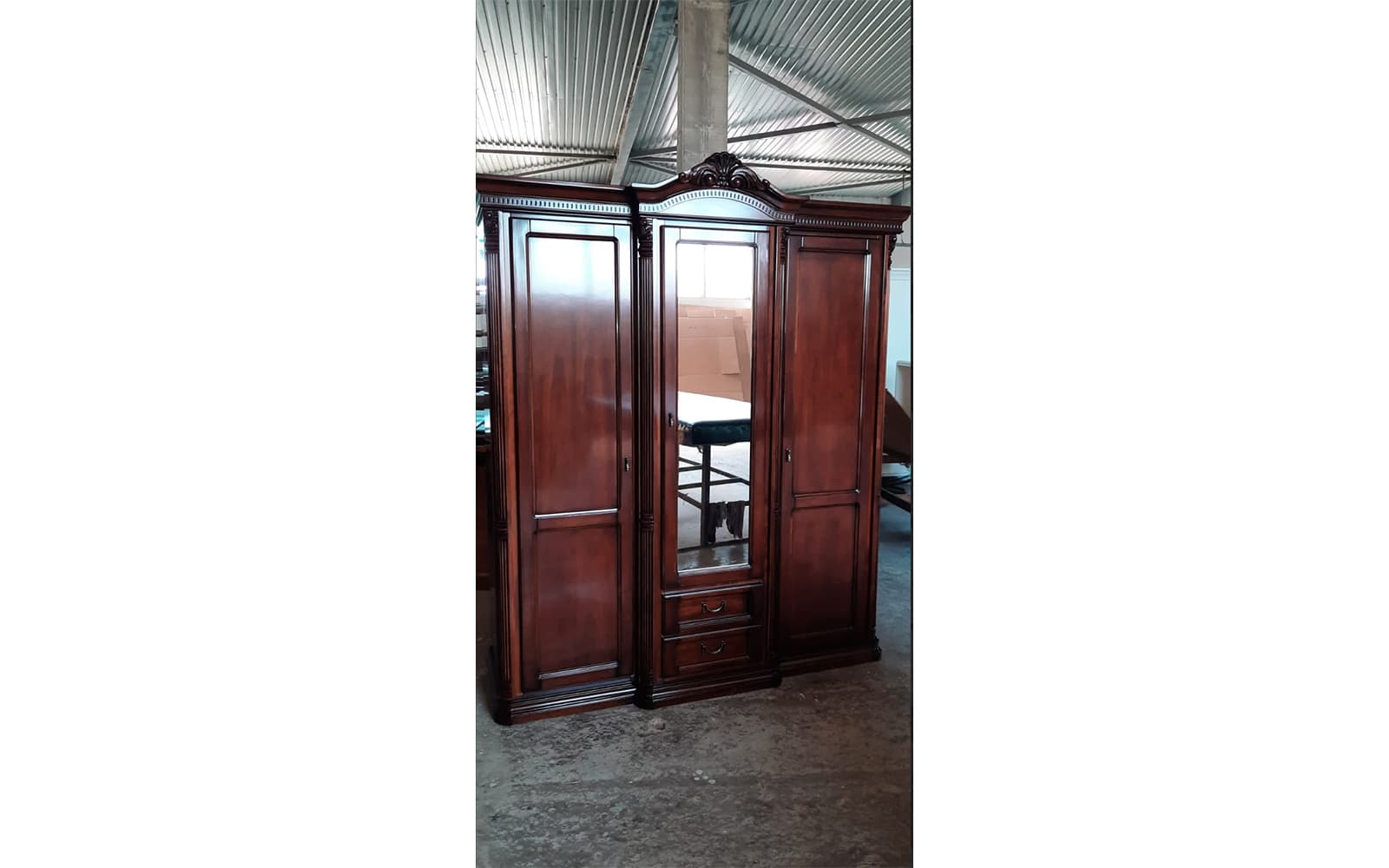 Dulap Briston 3 usi, 2 sertare: L 178 x A 65 x H 233 cm