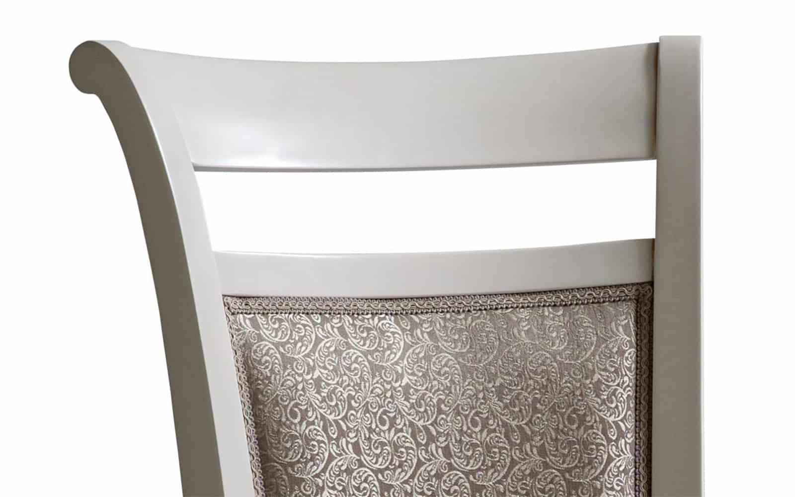 Scaun Ellen Crem, 51x60x102cm din lemn masiv
