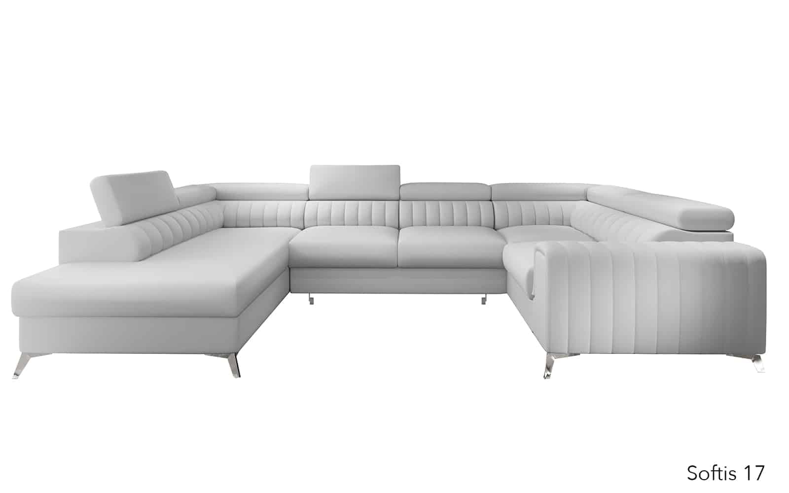 Colțar Formă U, Extensibil Fabian, 340x202cm, Personalizabil din lemn masiv