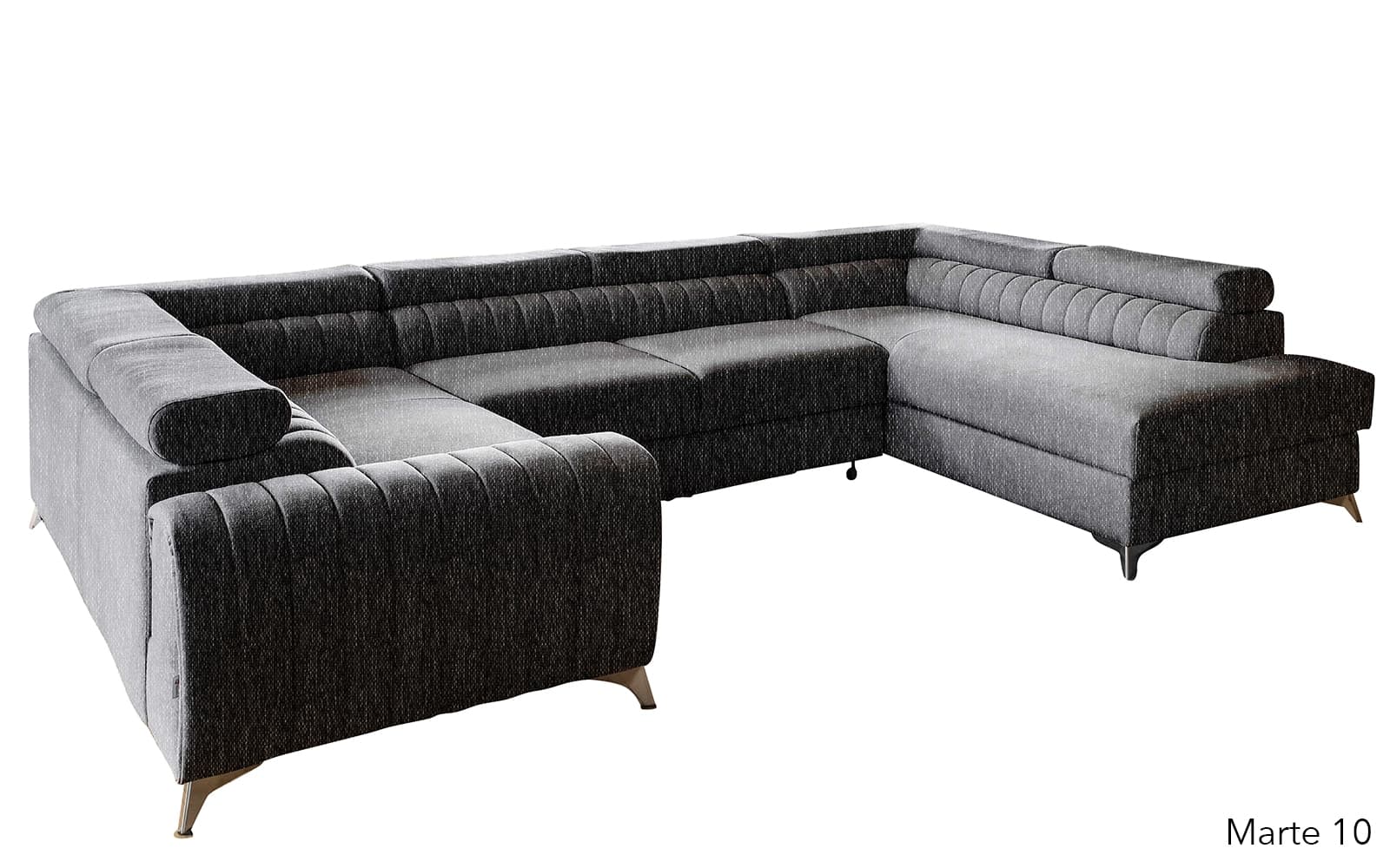 Colțar Formă U, Extensibil Fabian, 340x202cm, Personalizabil din lemn masiv