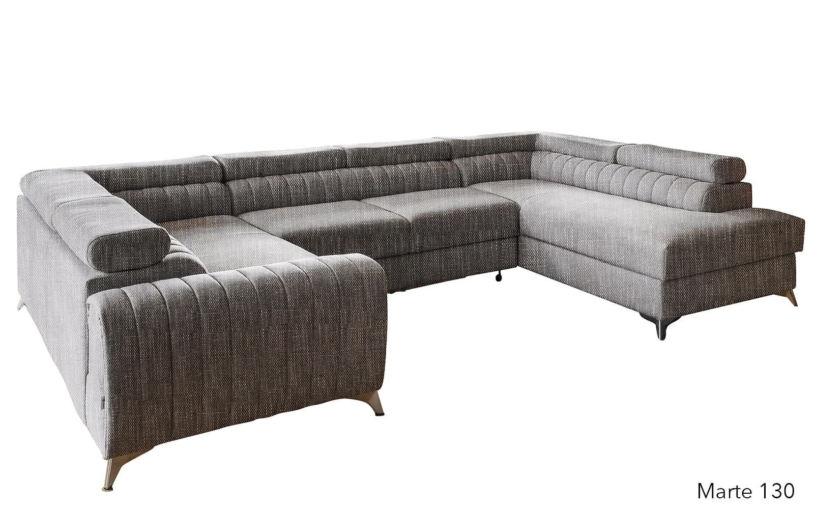 Colțar Formă U, Extensibil Fabian, 340x202cm, Personalizabil din lemn masiv