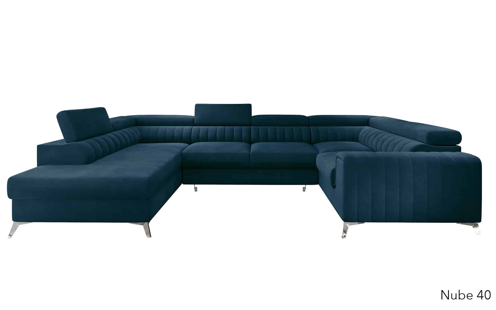 Colțar Formă U, Extensibil Fabian, 340x202cm, Personalizabil din lemn masiv