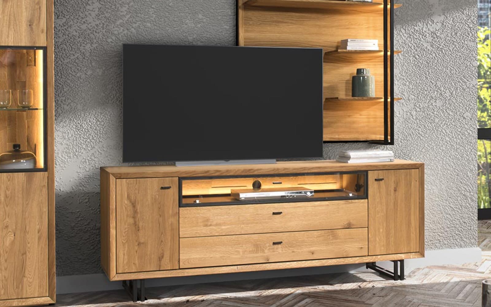 Comodă TV Sutton, 69x180x49 cm