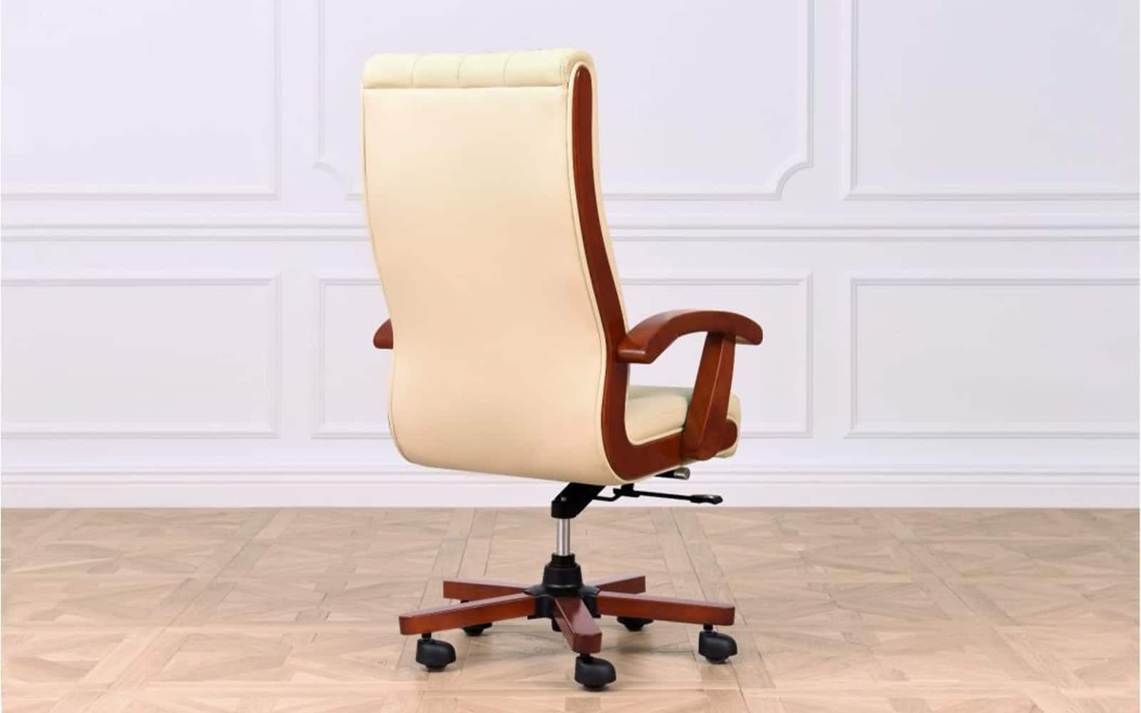 Scaun Toronto, Model T1, Coniac - Piele Crem
