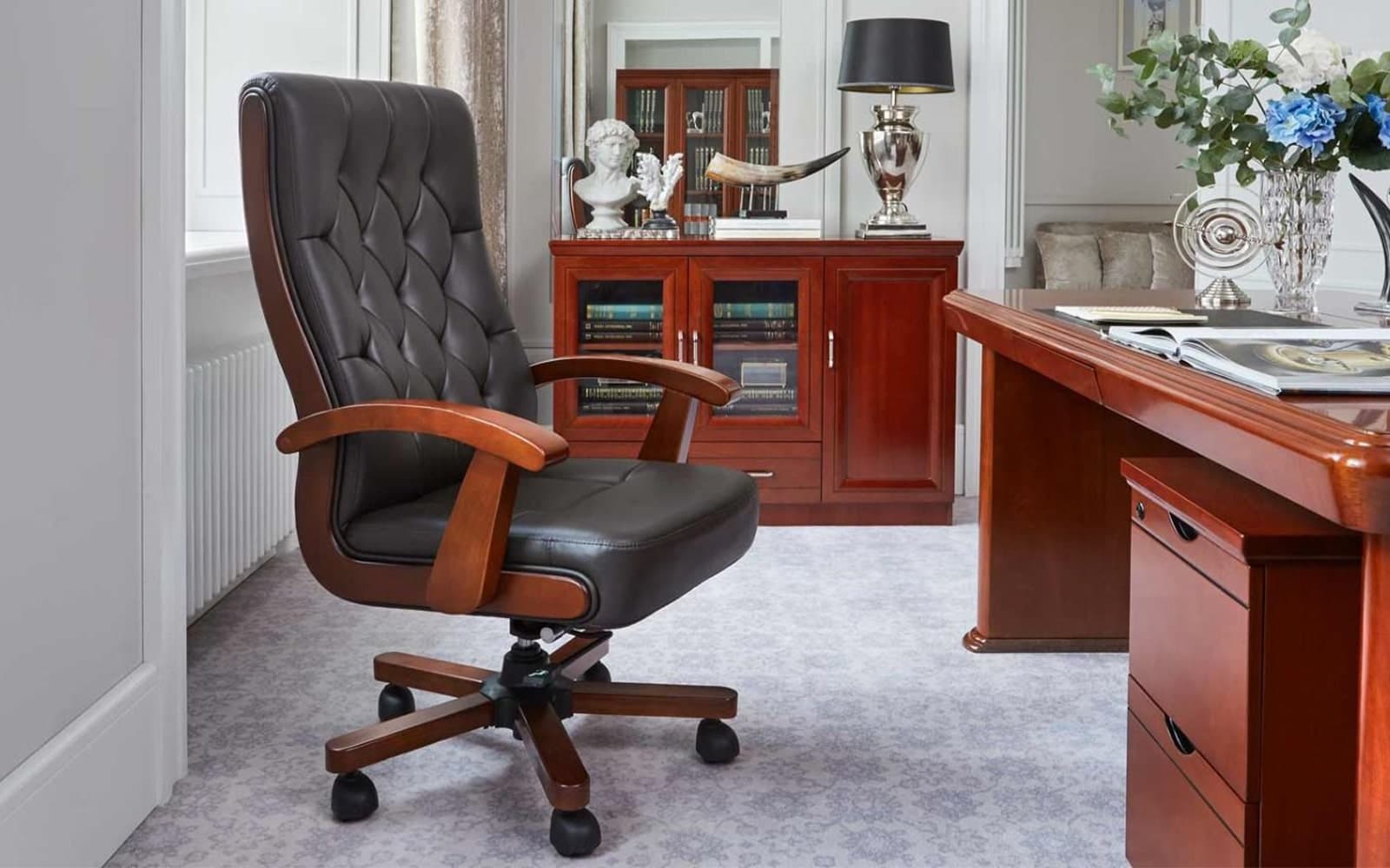 Scaun Toronto, Model T1, Coniac - Piele Maro