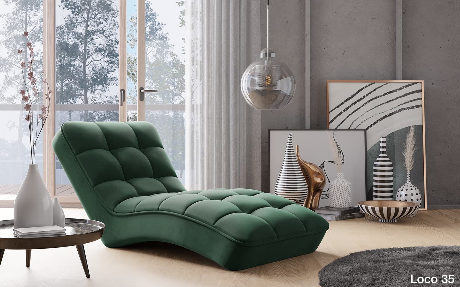 Fotoliu Lounge, Personalizabil, 85x85xH170 cm