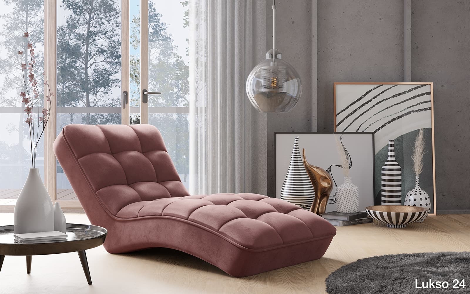 Fotoliu Lounge, Personalizabil, 85x85xH170 cm