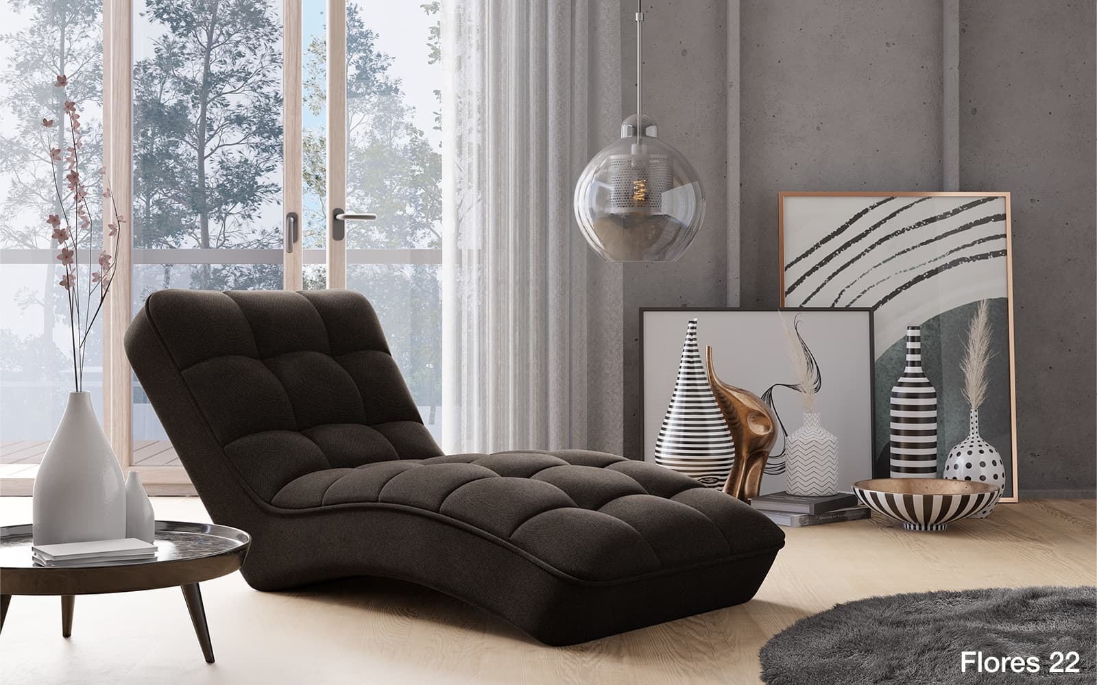 Fotoliu Lounge, Personalizabil, 85x85xH170 cm