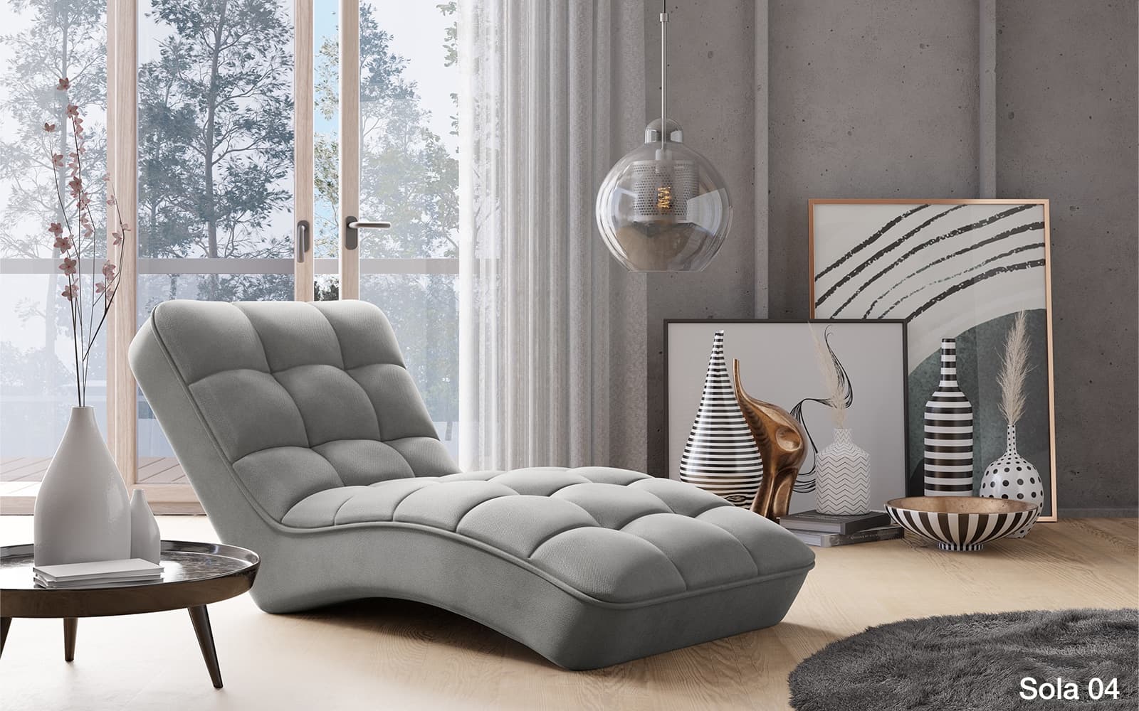 Fotoliu Lounge, Personalizabil, 85x85xH170 cm