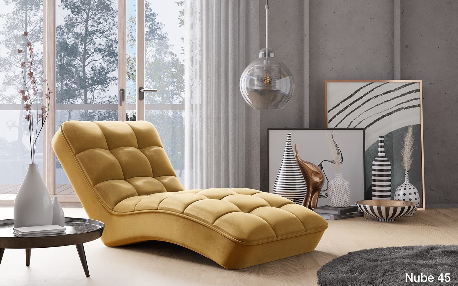Fotoliu Lounge, Personalizabil, 85x85xH170 cm