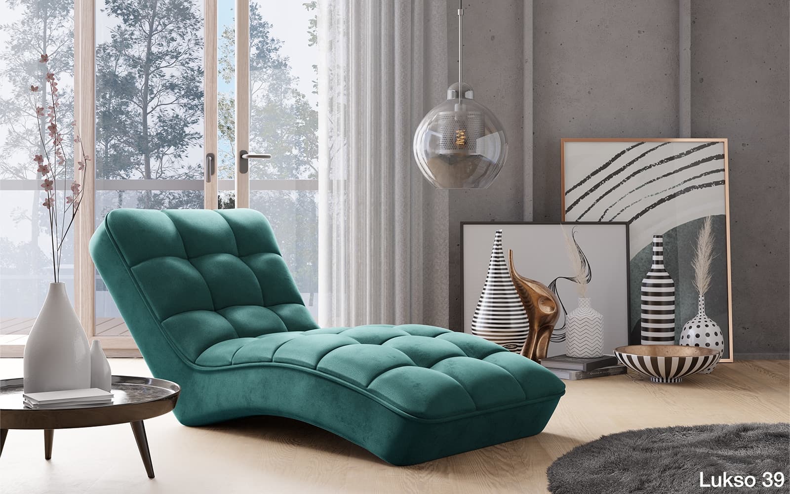 Fotoliu Lounge, Personalizabil, 85x85xH170 cm