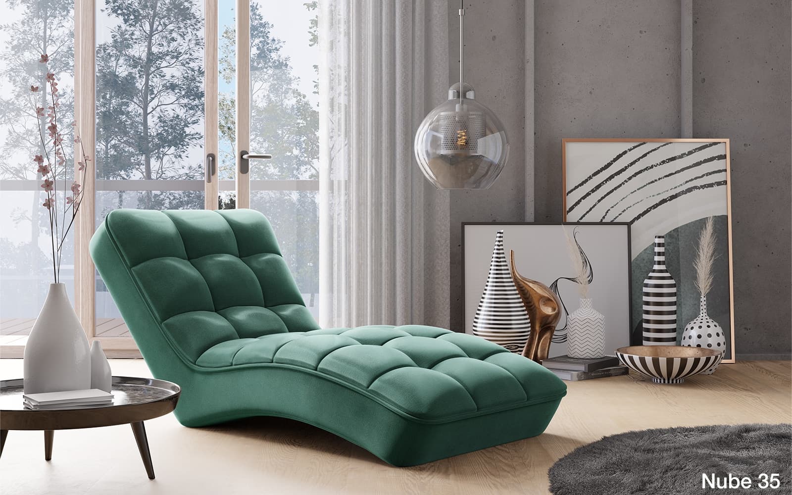 Fotoliu Lounge, Personalizabil, 85x85xH170 cm