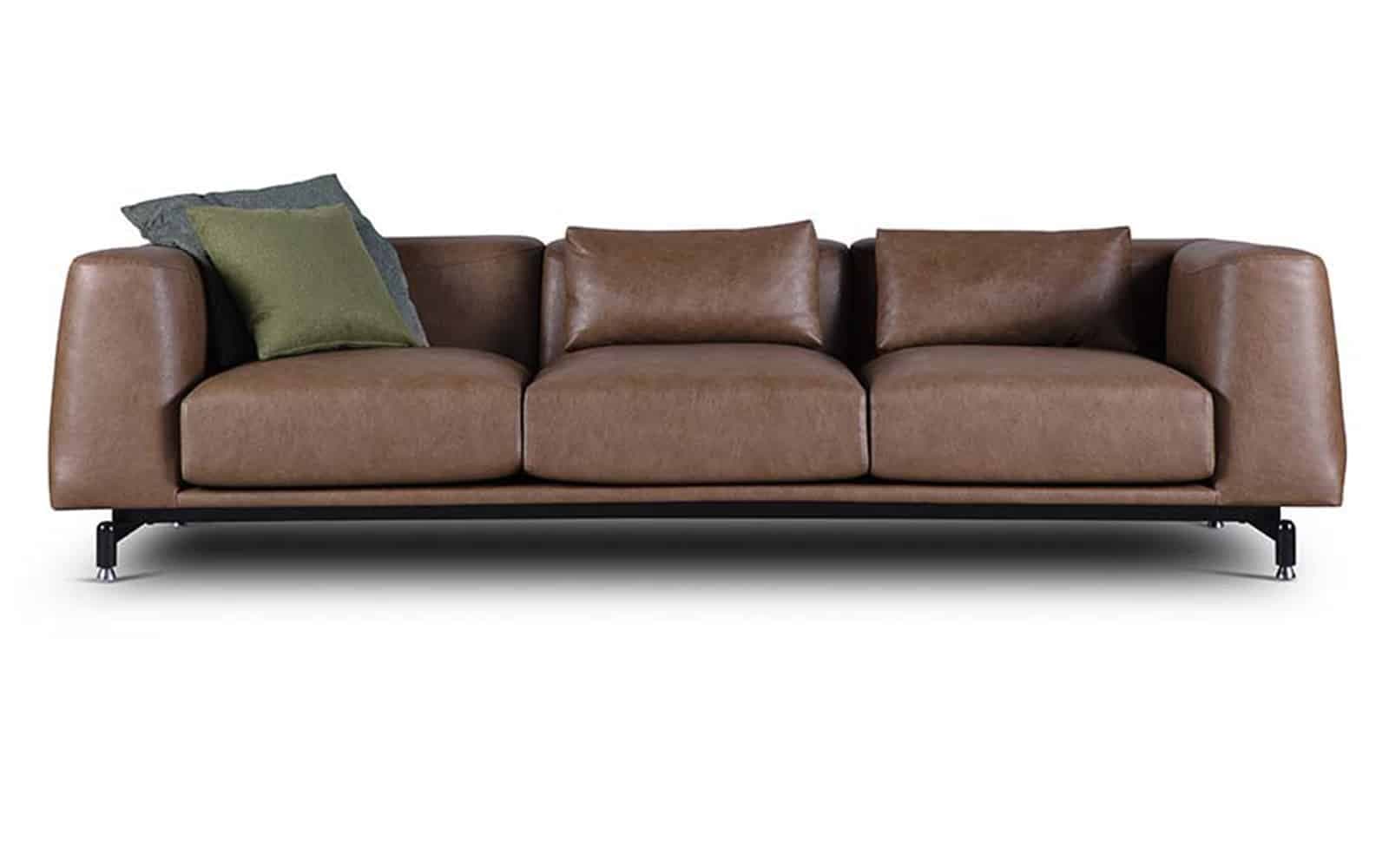 Canapea Russo, 265x67x95cm din lemn masiv