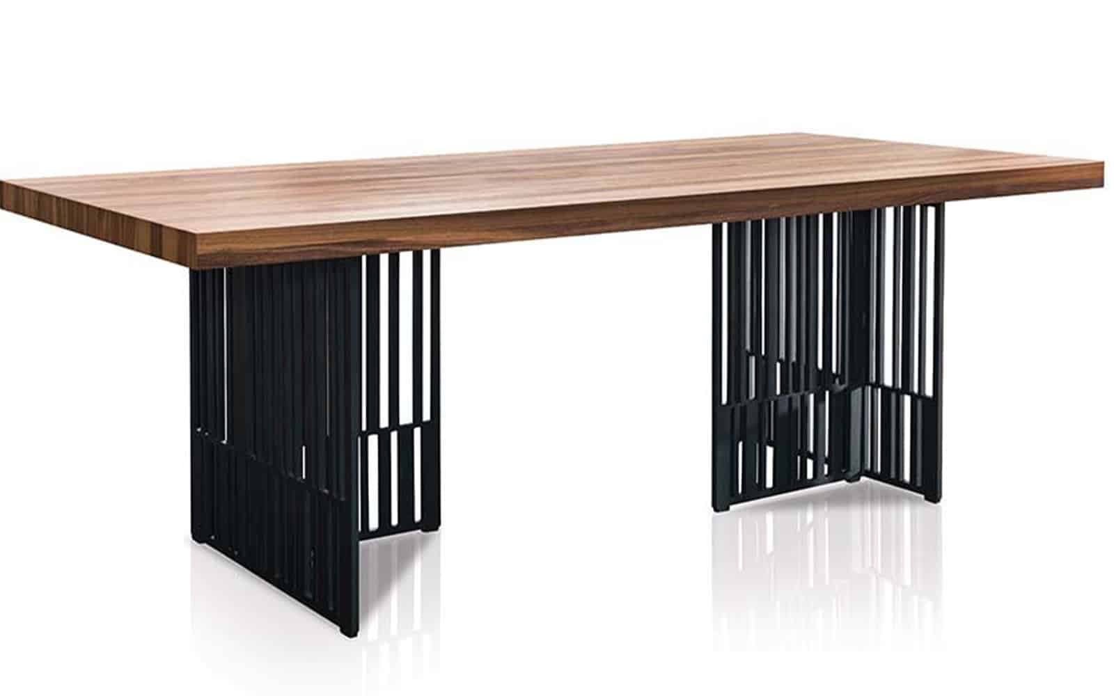 Masa Dining Serio, 220x75x100cm din lemn masiv