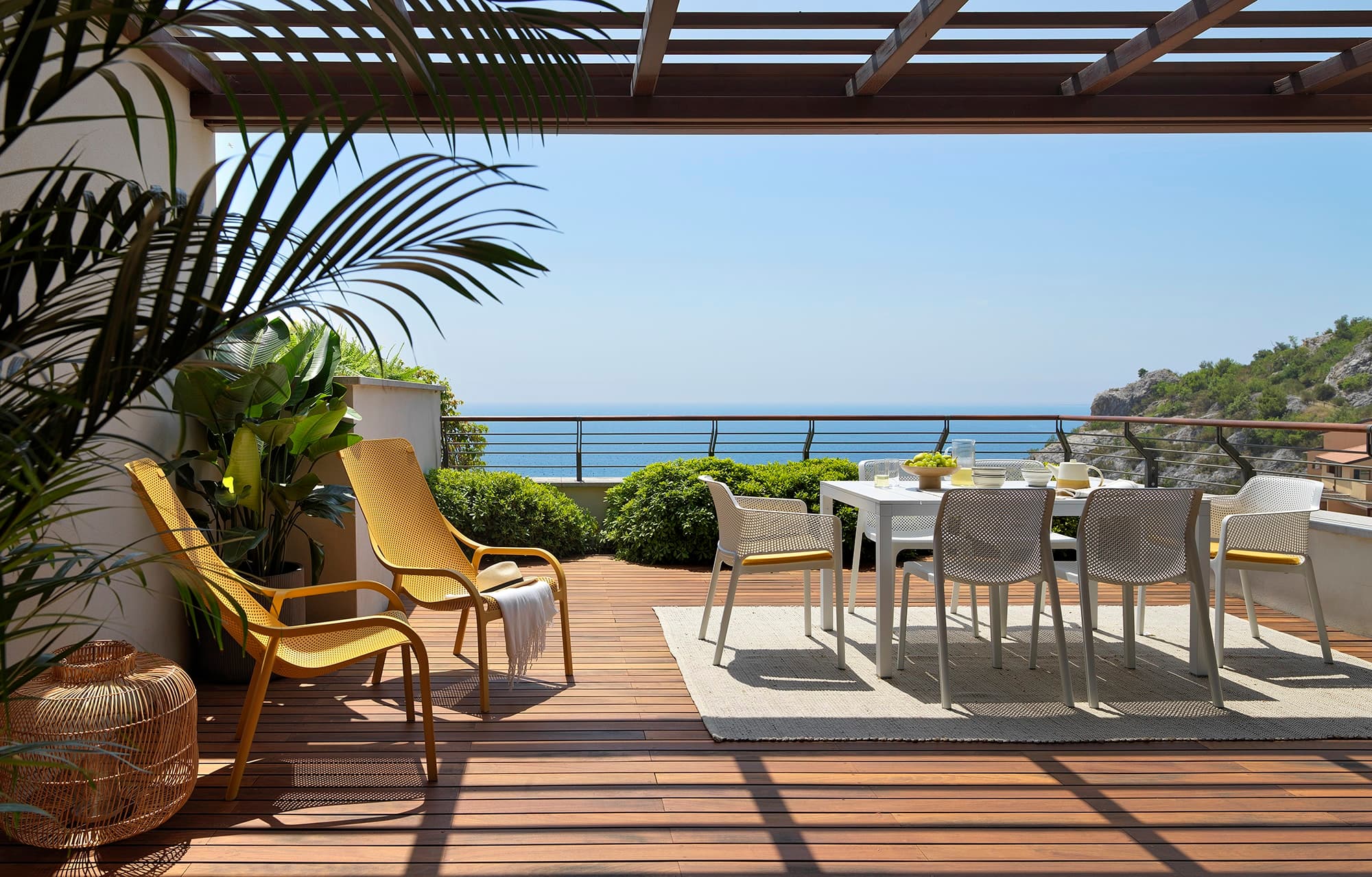 scaun exterior nardi net lounge