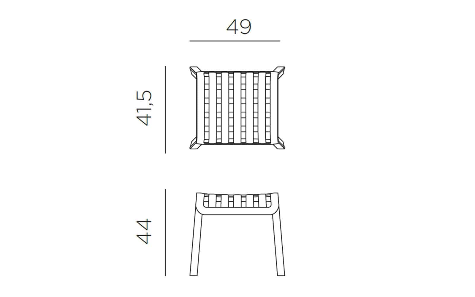 Taburet de Exterior
