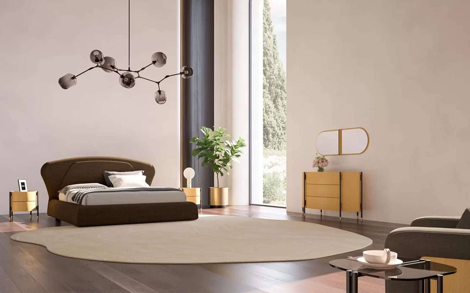 Comoda Marquesa, 158x87x50cm din lemn masiv