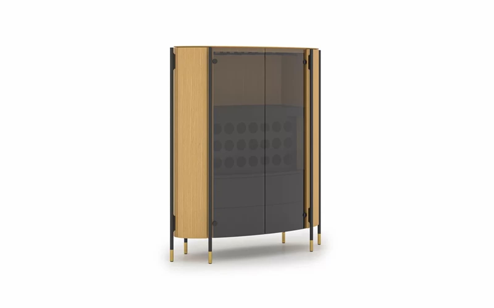 Vitrina Marquesa, 128x150x47cm