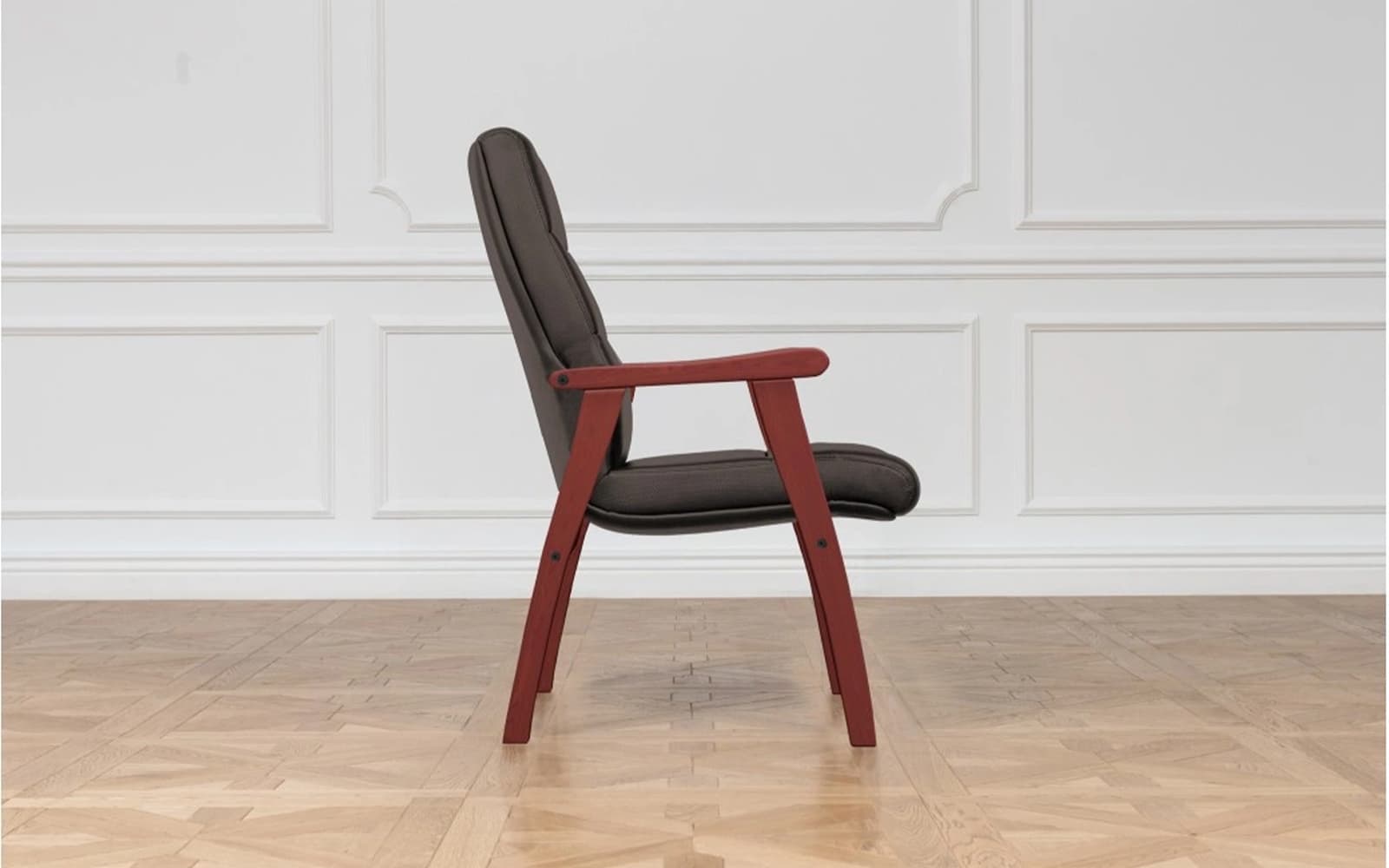 Scaun de conferința Toronto, 62x70x101cm, Personalizabil din lemn masiv