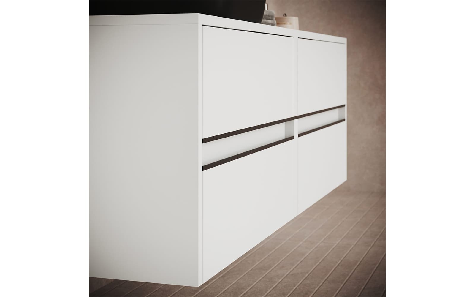Set Mobilier Baie Suspendat Noce, Model N2