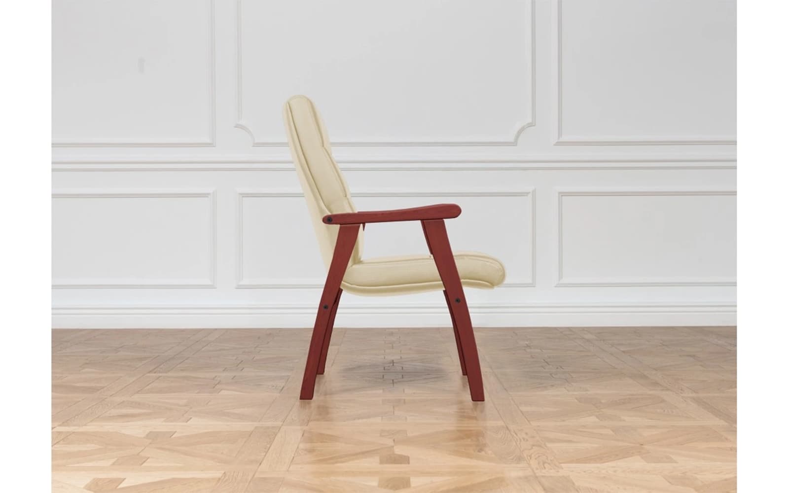 Scaun de conferința Toronto, 62x70x101cm, Personalizabil din lemn masiv