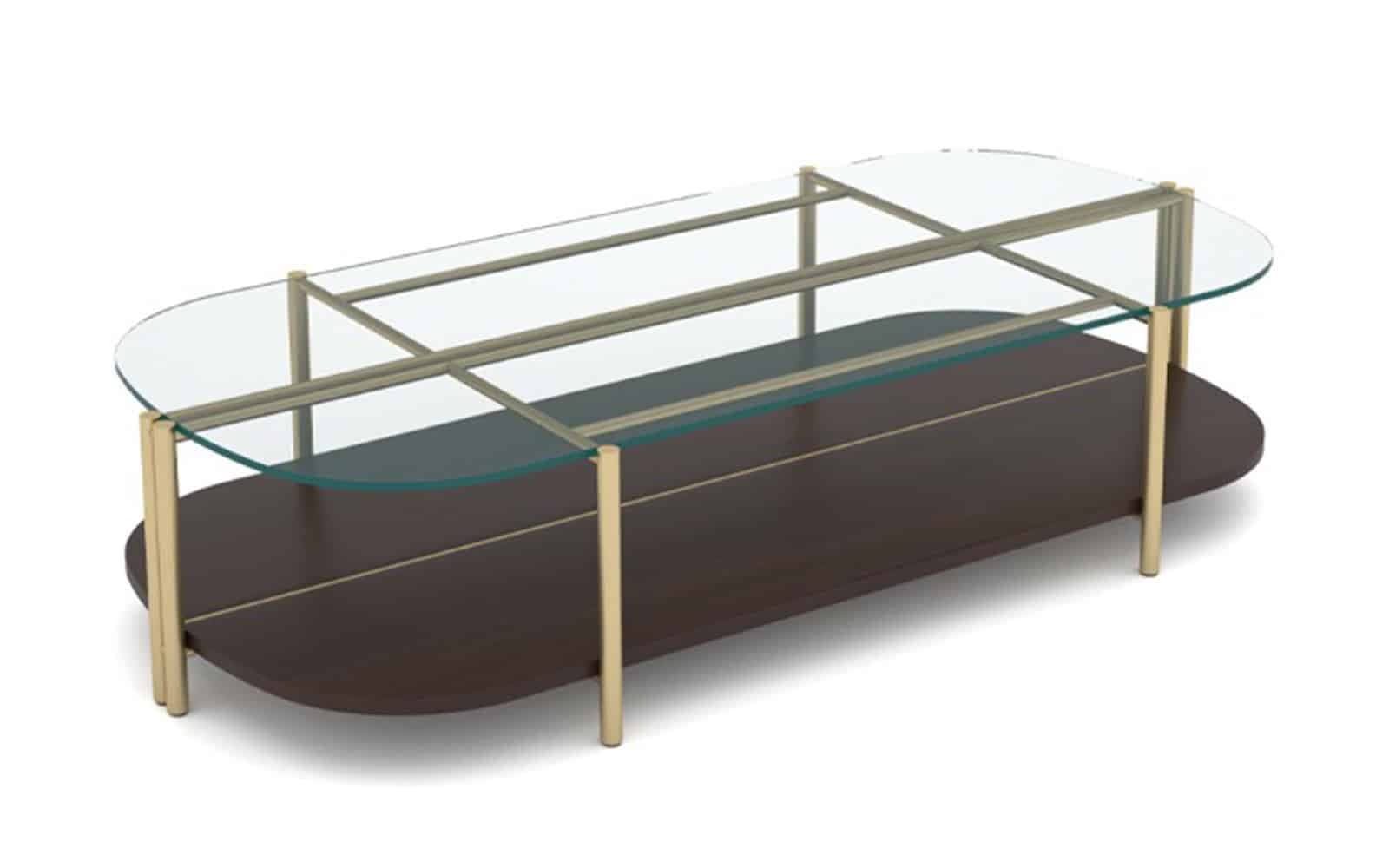 Masuta de Cafea Marquesa, 155x35x75cm