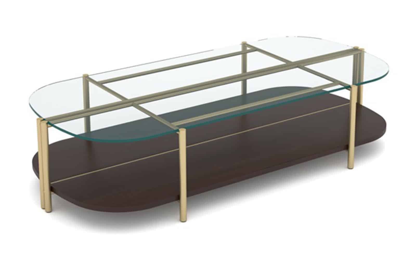 Masuta de Cafea Marquesa, 155x35x75cm