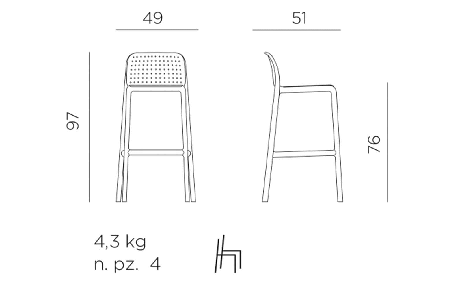 scaun de bar