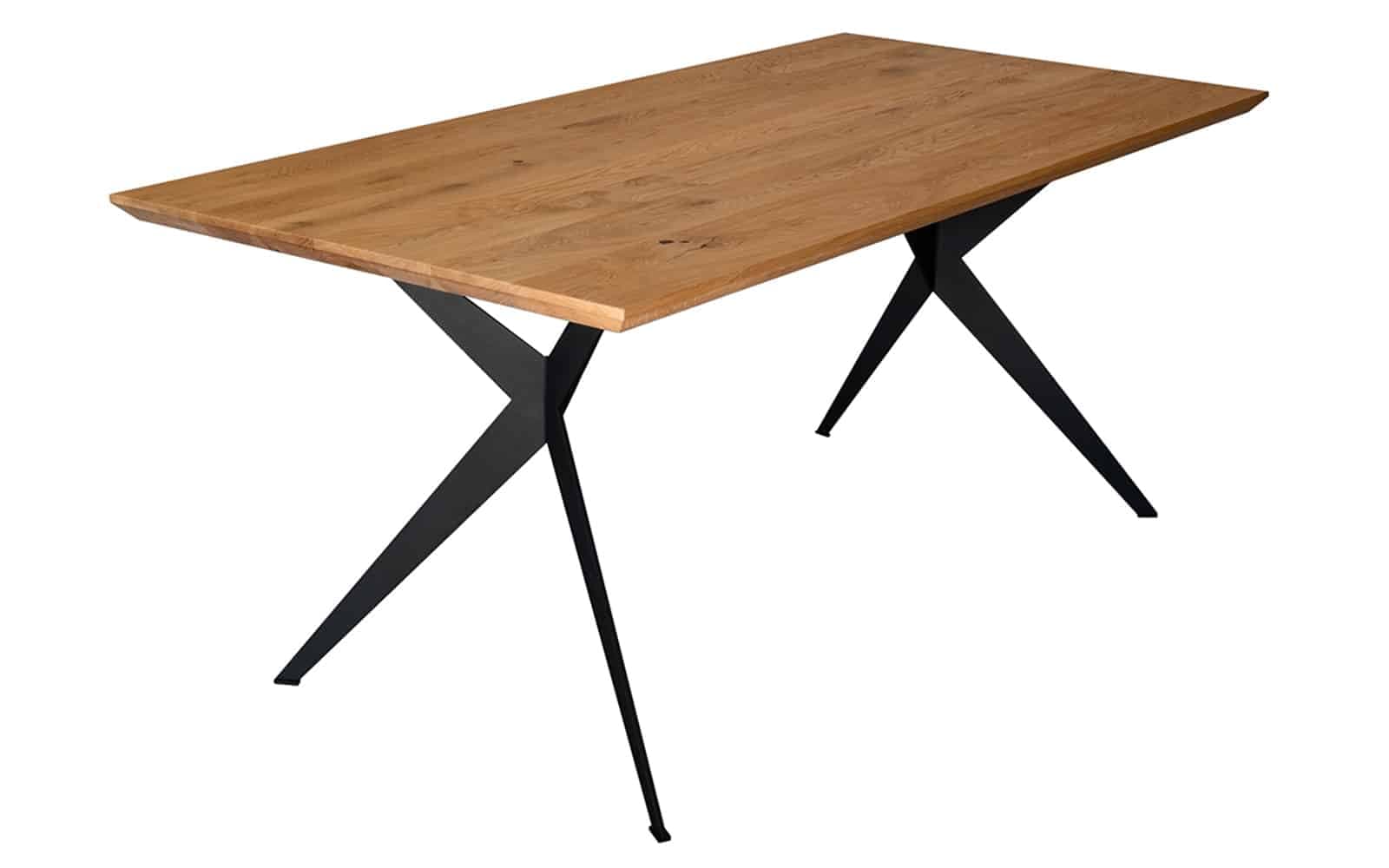 Masă Dining Carla, Stejar Masiv, 180x90 cm sau 200x100 cm