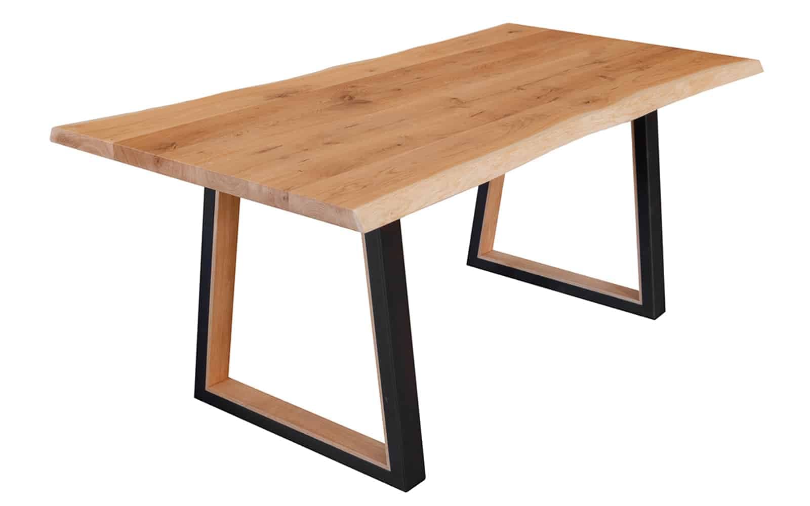 Masă Dining Gianna, Stejar Masiv, 180x90 cm sau 200x100 cm