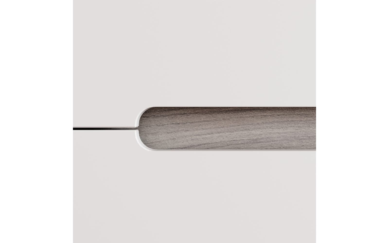 Set Mobilier Baie Suspendat Orchid, Lavoar Dublu din lemn masiv