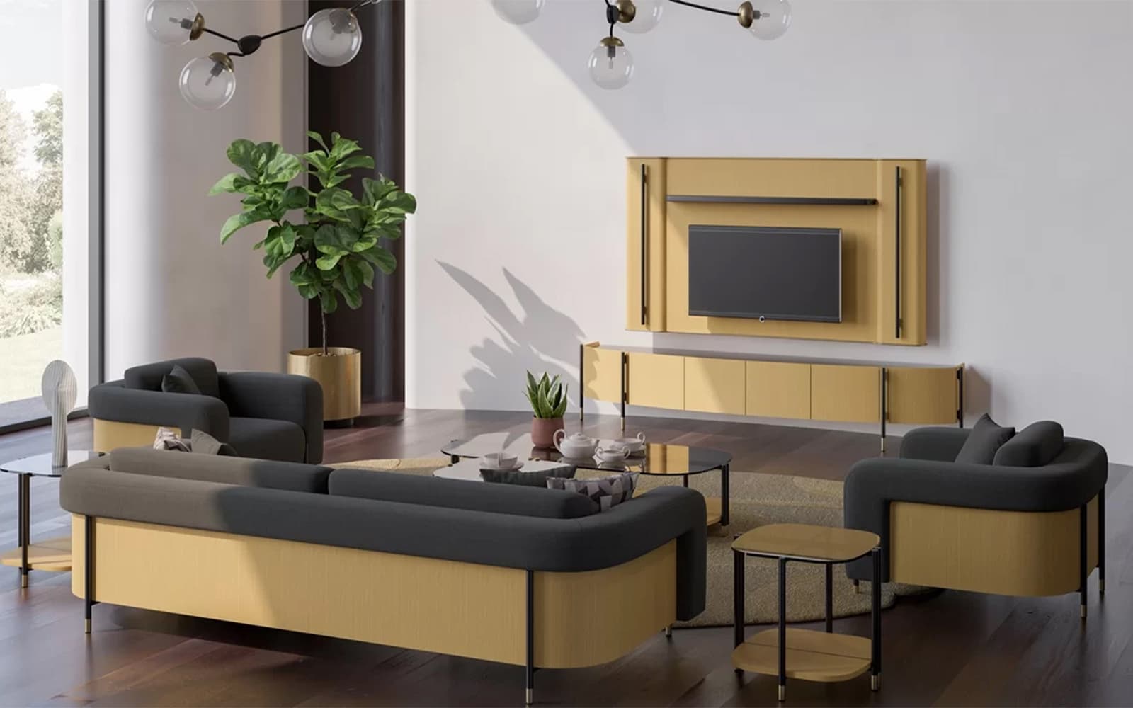 Set Unitate TV Marquesa, Nuc