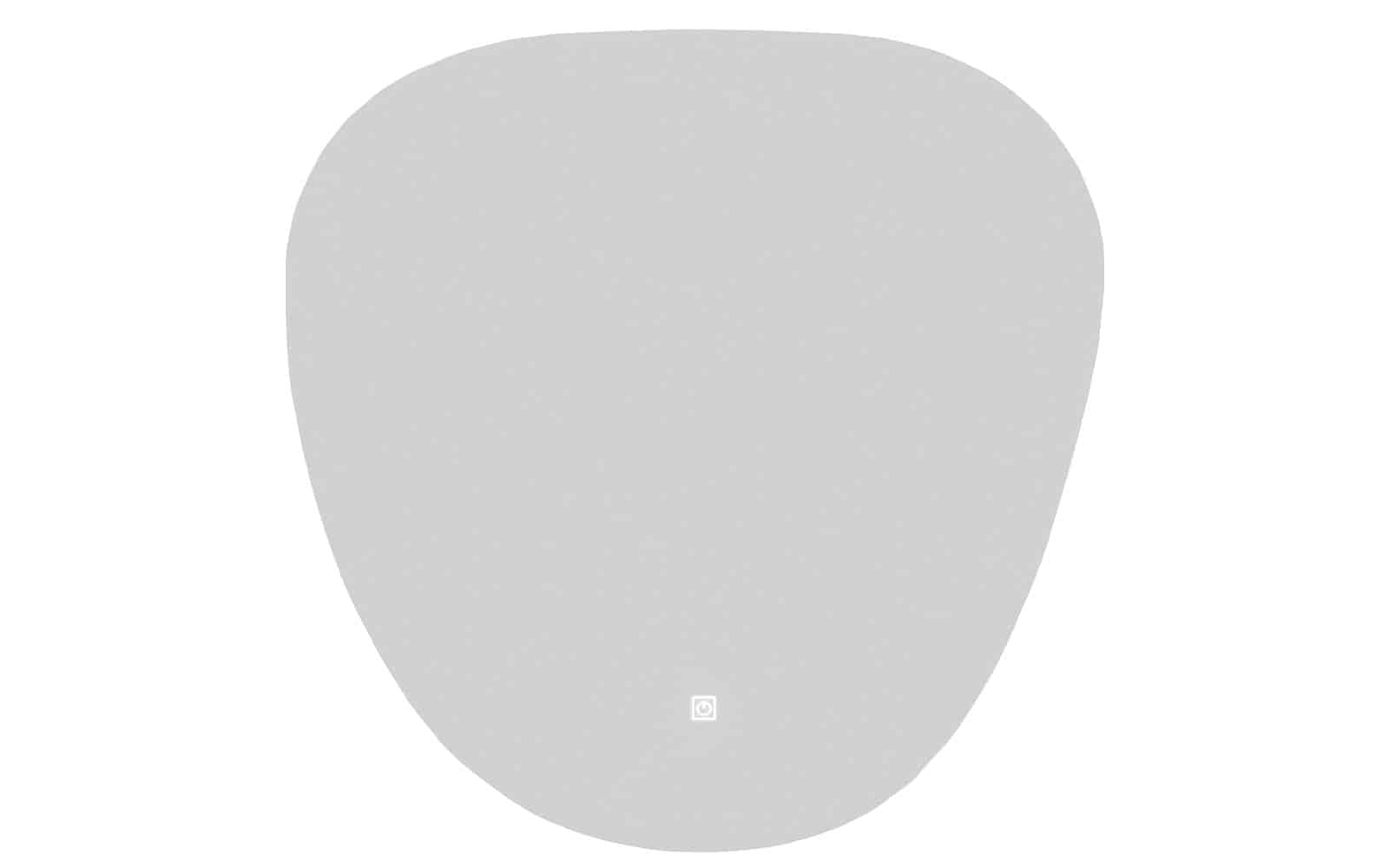 Oglinda cu iluminare LED si acționare touch, 48x47cm