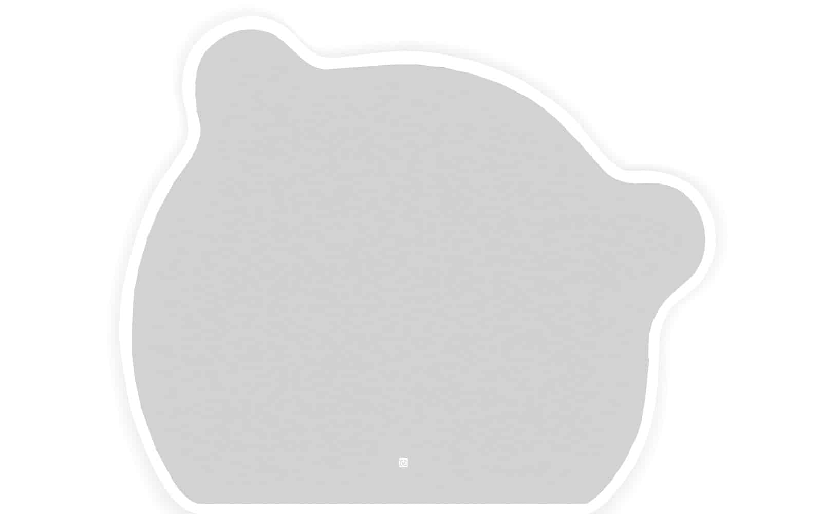 Oglindă cu iluminare LED si acționare touch, 120x100cm