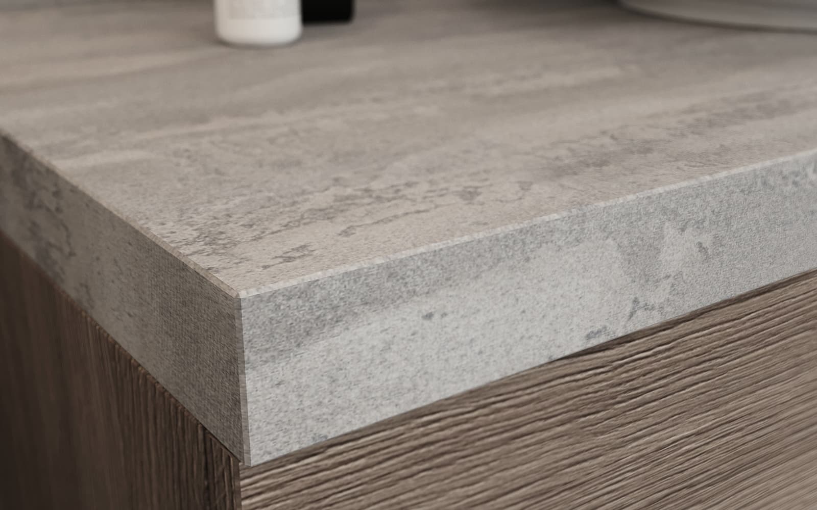 Set Mobilier Baie Suspendat Salta, Personalizabil din lemn masiv
