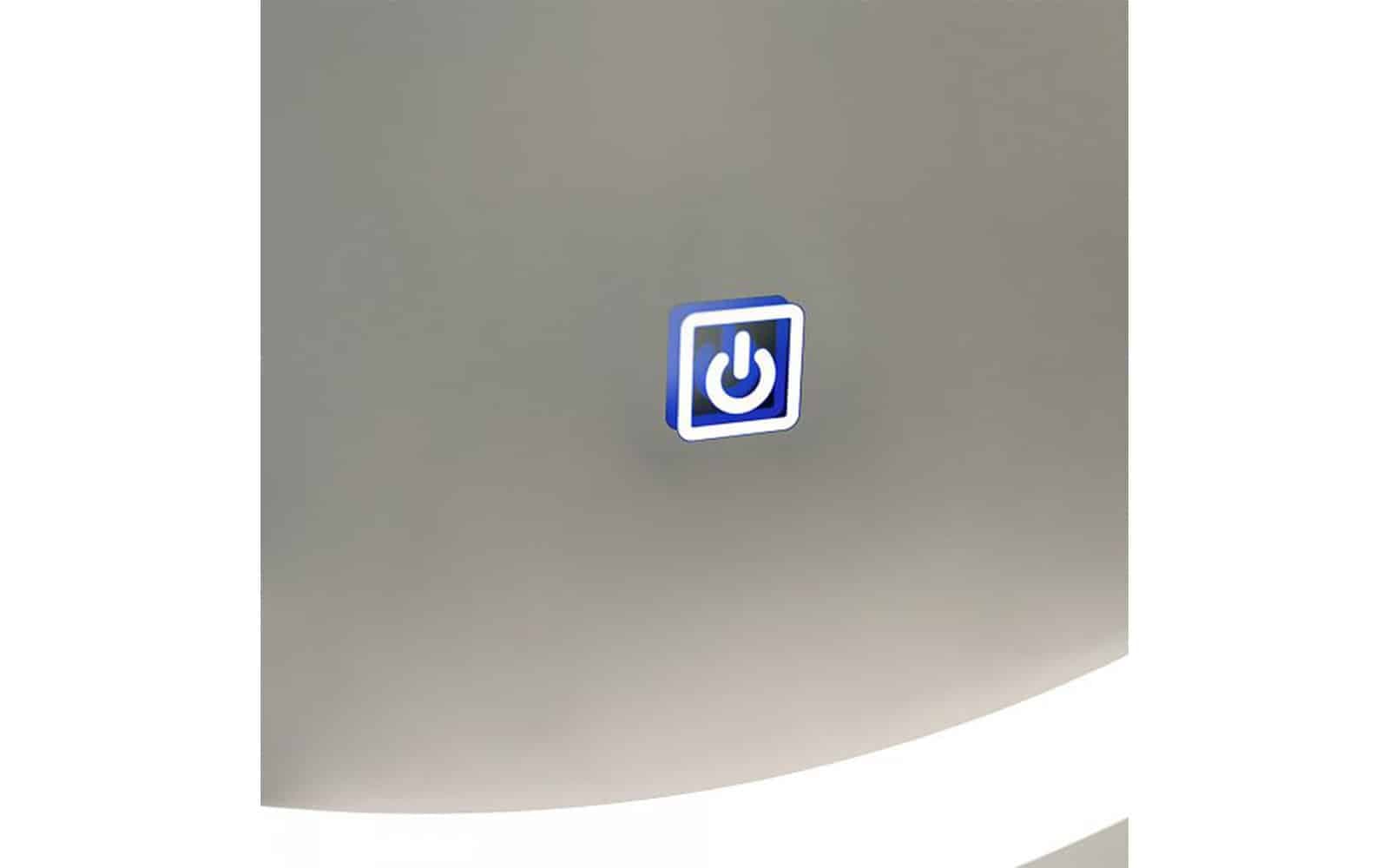 Oglinda cu iluminare LED si acționare touch, 60 cm