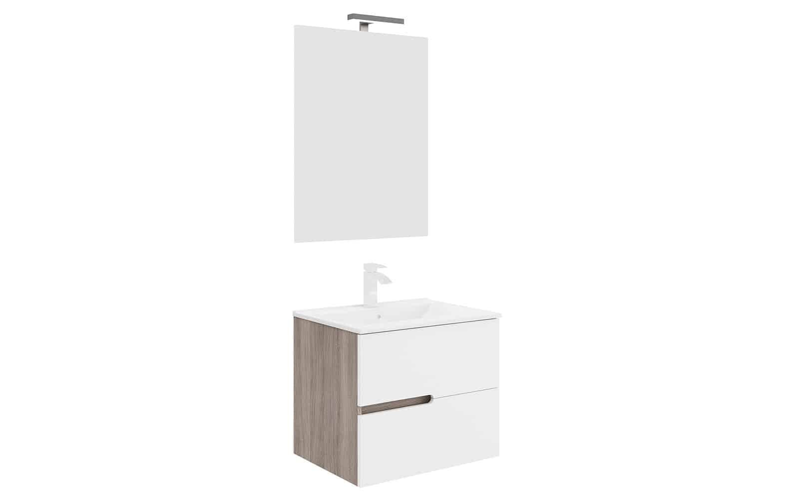 Set Mobilier Baie Suspendat Bello, 60cm