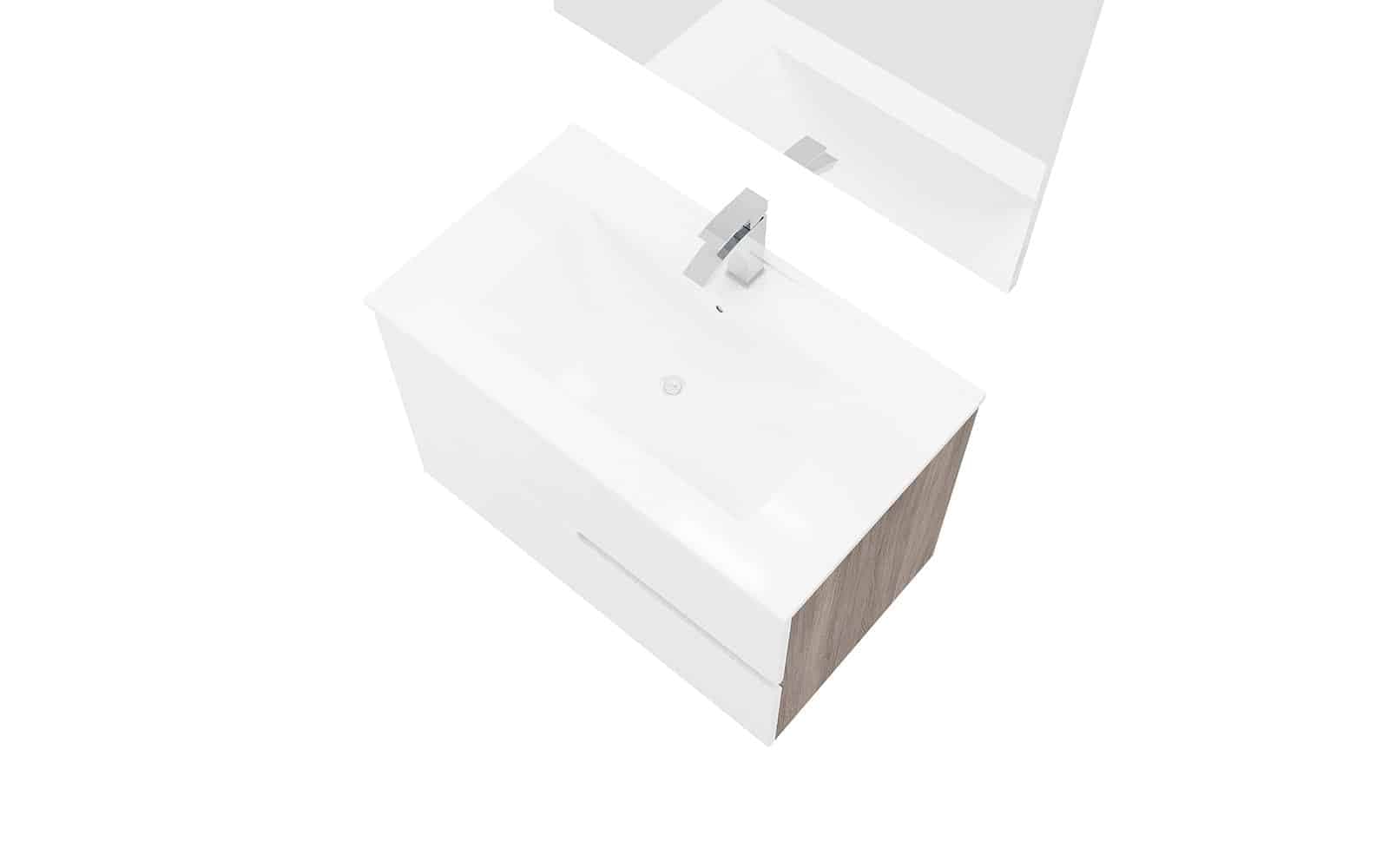 Set Mobilier Baie Suspendat Bello, 80cm