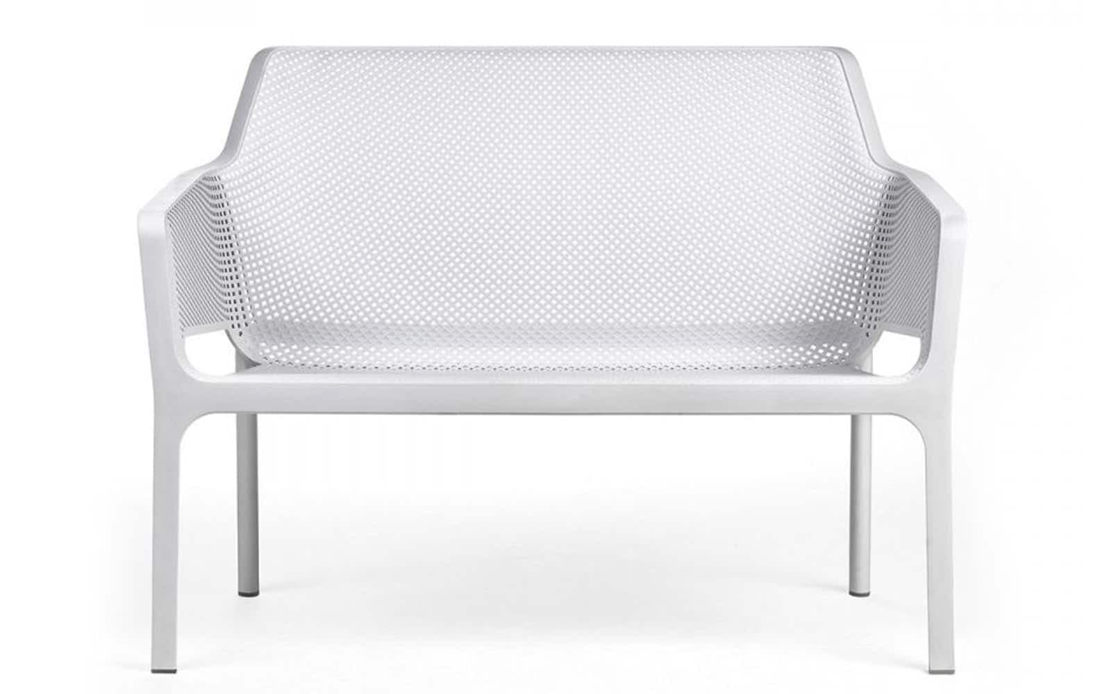 Banca Exterior Nardi - Net Bench, Bianco