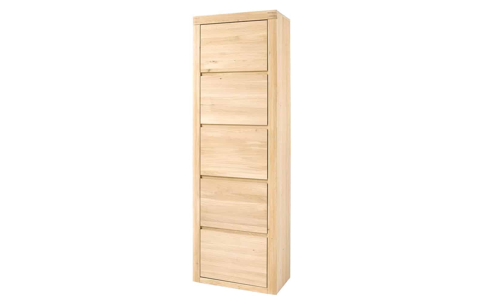 Set Hol Alesto, Băncuță, Oglindă, Cuier, Dulap, Pantofar - Stejar Masiv