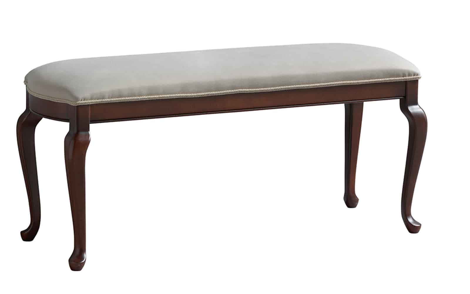 Bancuta Ambra, Lemn Masiv, Nuc, 120x52x80cm