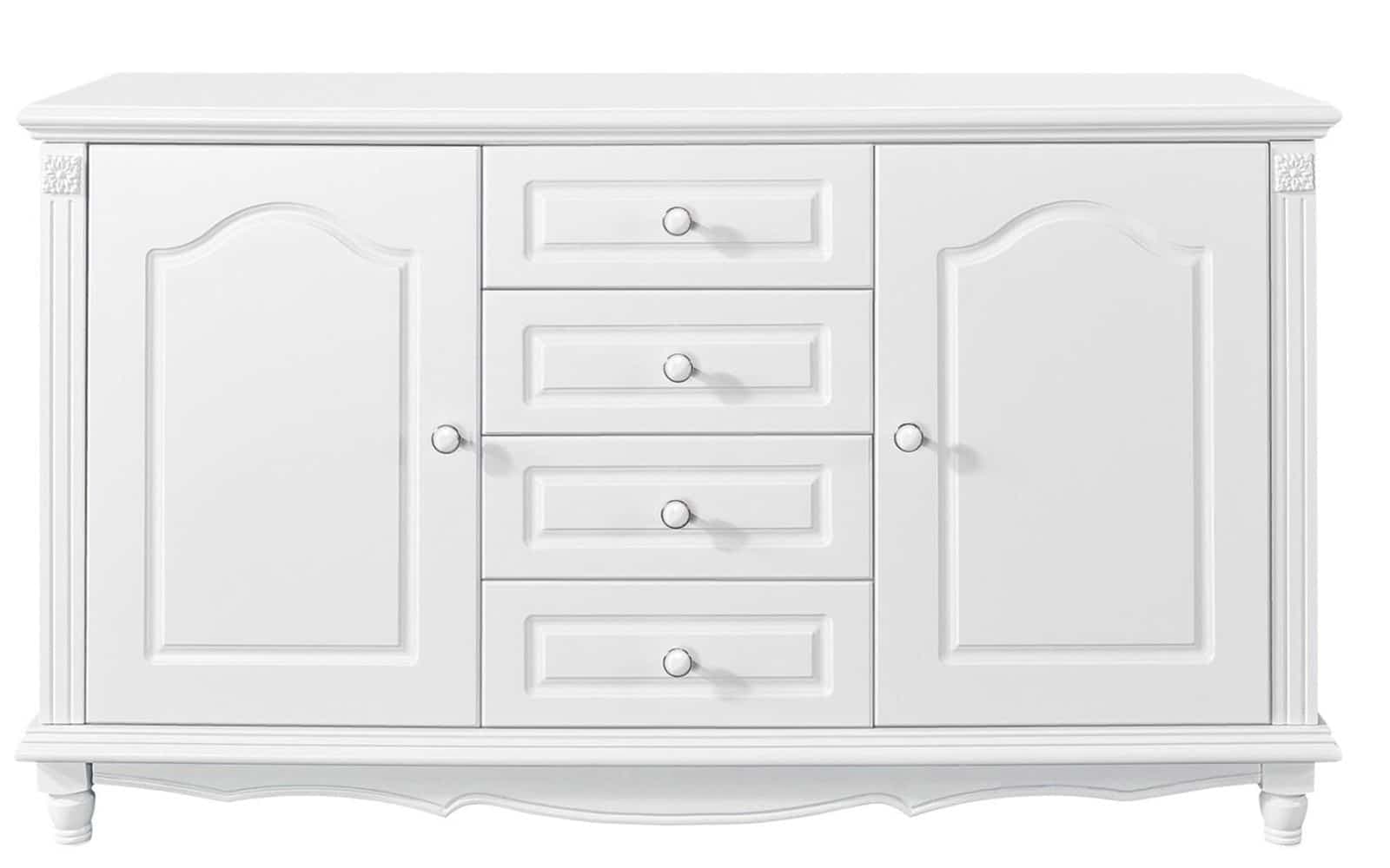 Set Living Elizabeth, 3 Piese, Alb