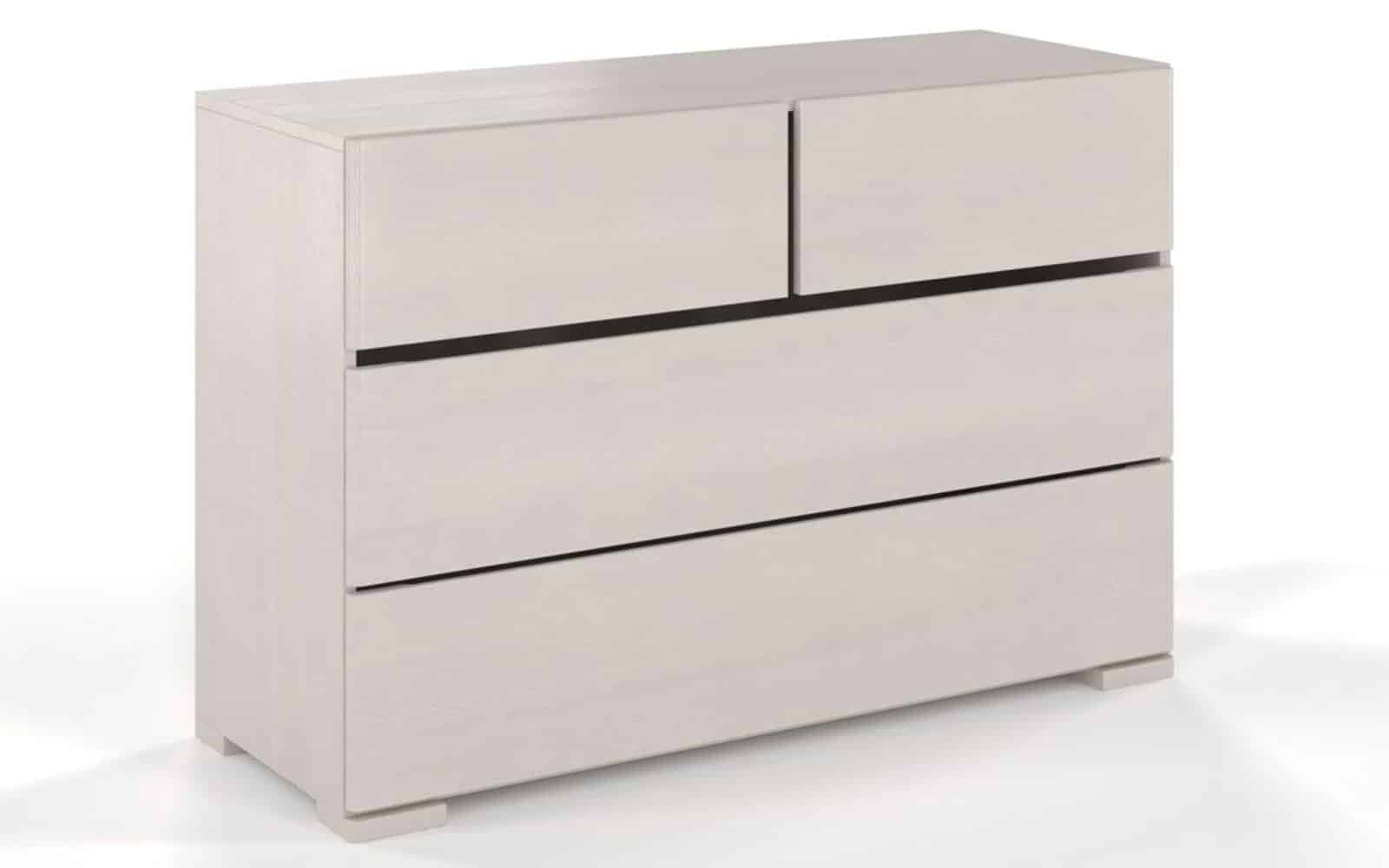 Comodă TerraCraft, Lemn Masiv Pin, 2+2 Sertare, 120x45x81cm