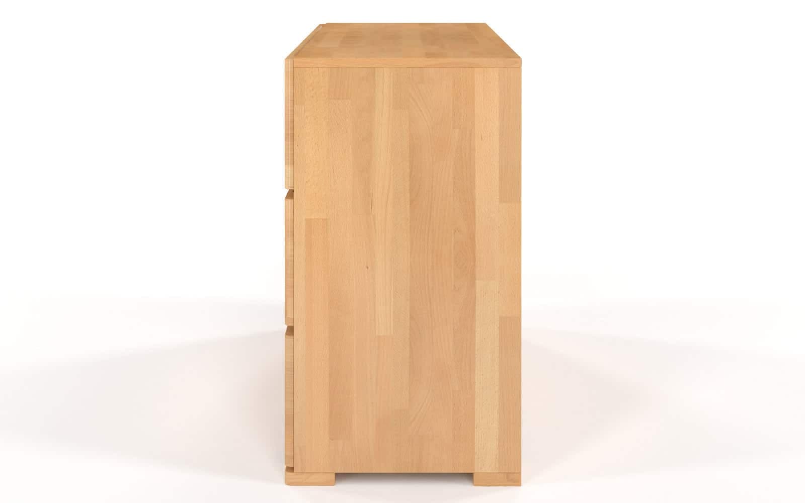 Comodă TerraCraft, Lemn Masiv Fag, 3+2+1 Sertare, 120x45x81cm