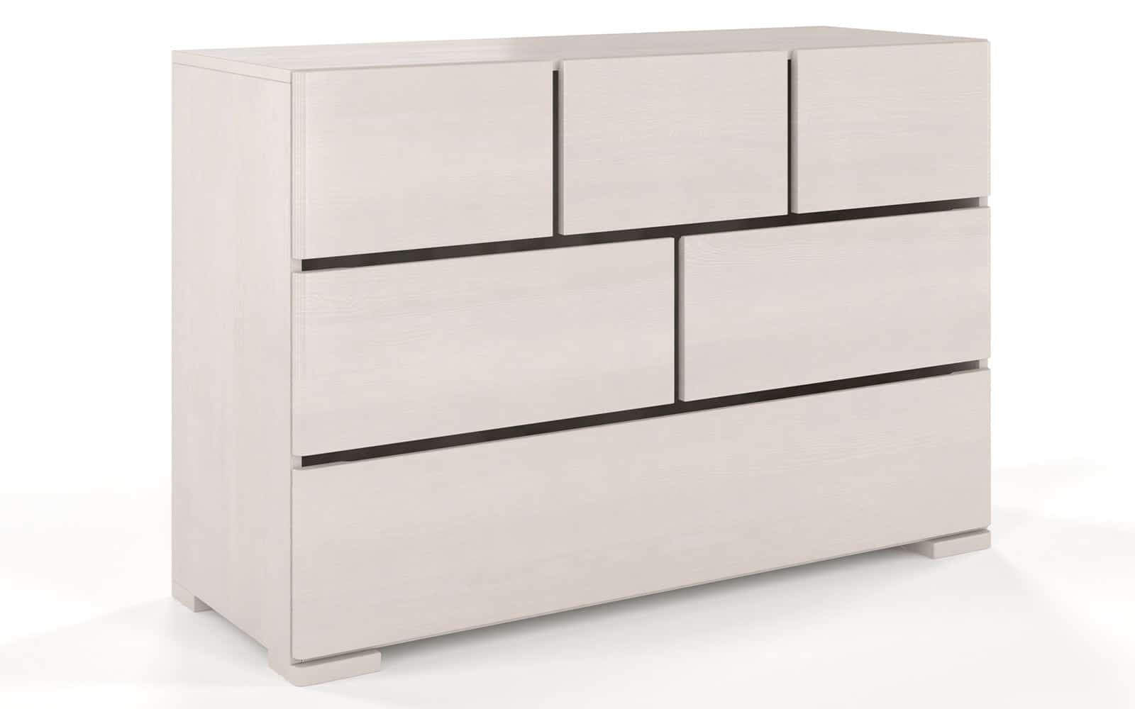 Comodă TerraCraft, Lemn Masiv Pin, 3+2+1 Sertare, 120x45x81cm