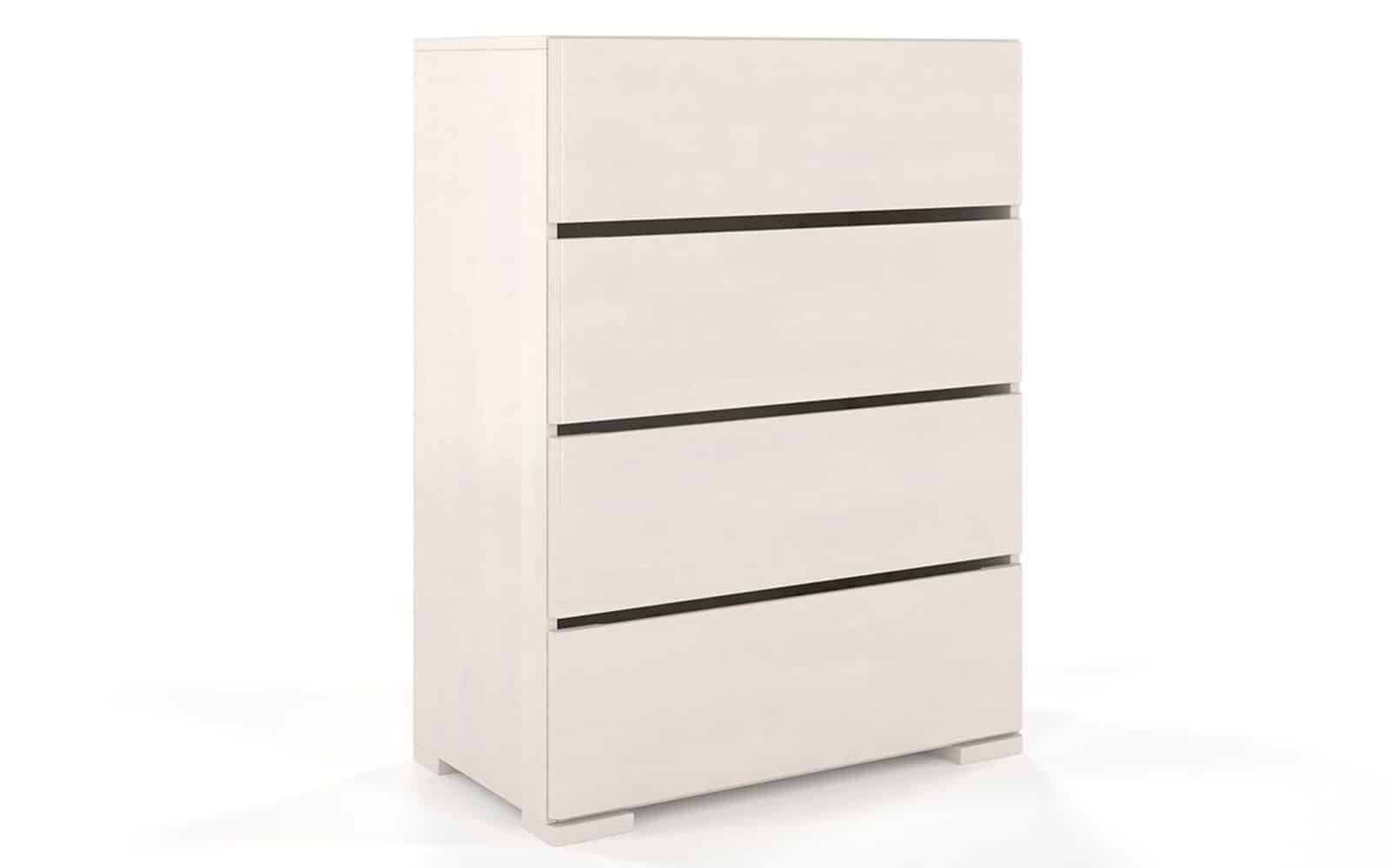 Comodă TerraCraft, Lemn Masiv Fag, 4 Sertare, 80x45x108cm