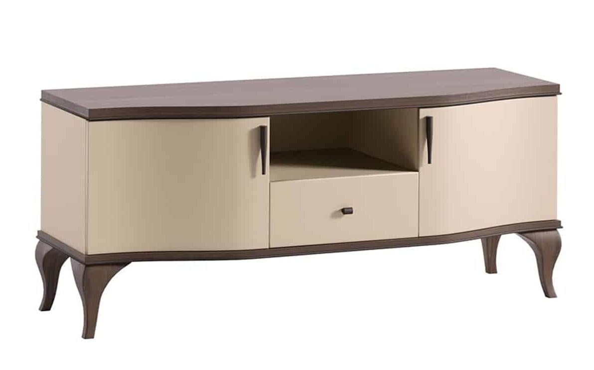 Set Living Leona, 3 Piese, Crem-Nuc