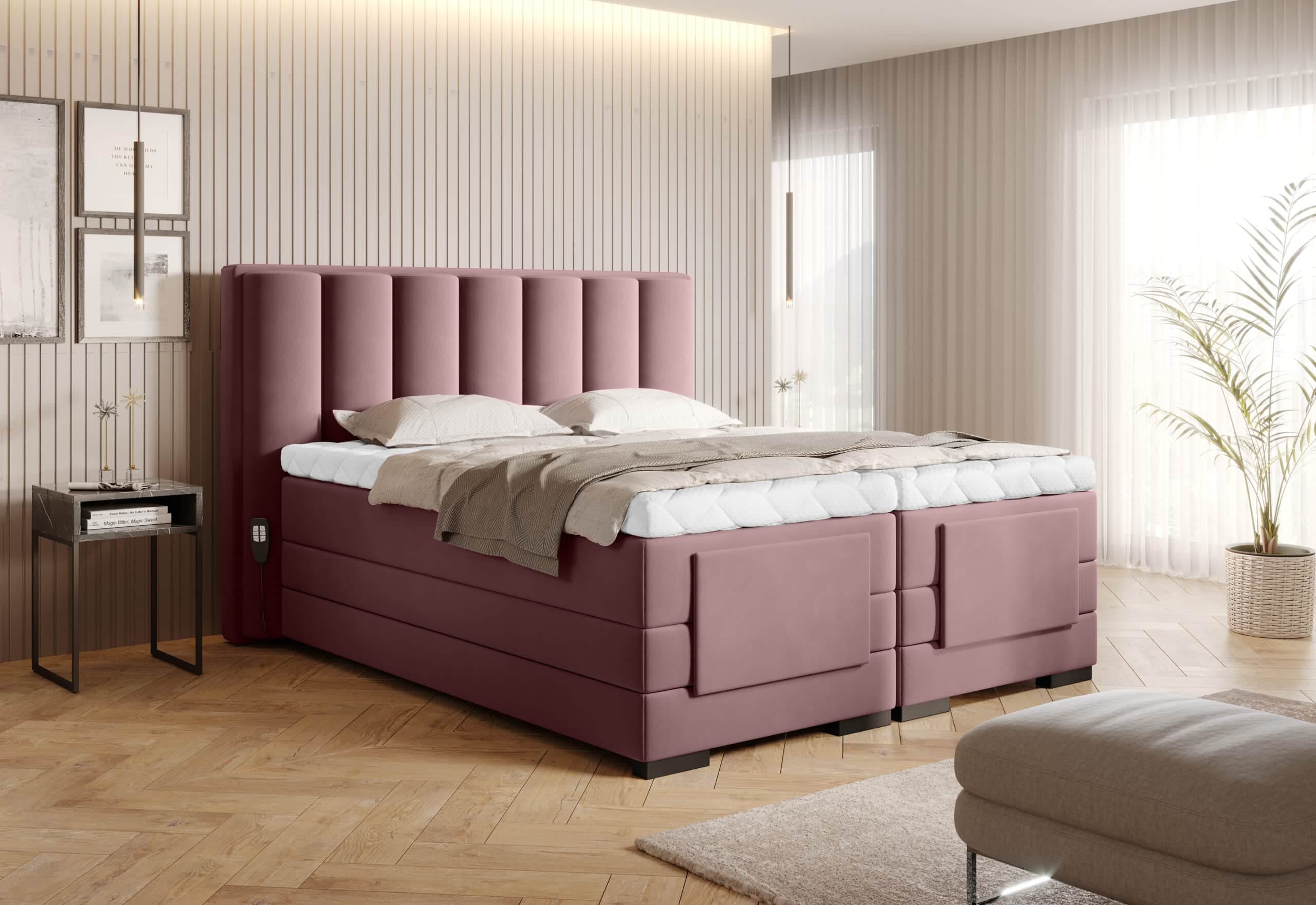 Pat Genoa cu Saltea, Topper, Electric Reglabil, Personalizabil