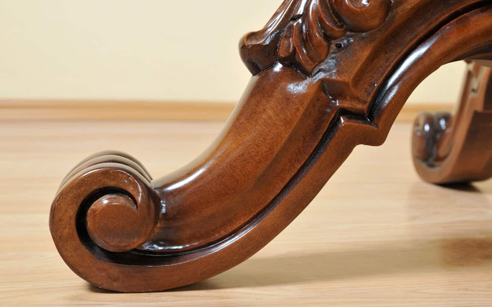Masă Rotundă Extensibila Briston, Lemn Masiv